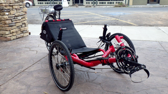 Catrike Expedition Recumbent Trike