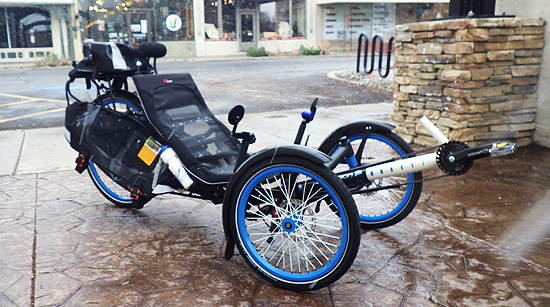 HP Velo Scorpion FS 20 Folding Recumbent Trike