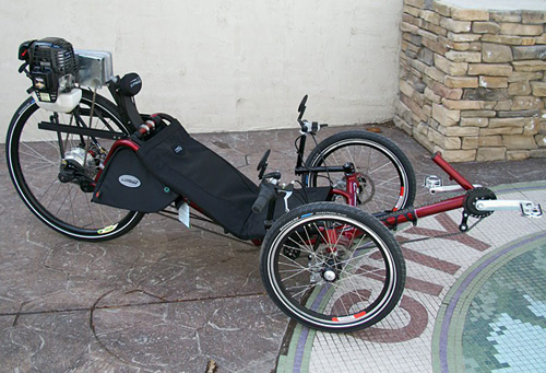 Utah Trikes - Catrike Expedition with Gas Motor 18 5 wiring diagram garmin 