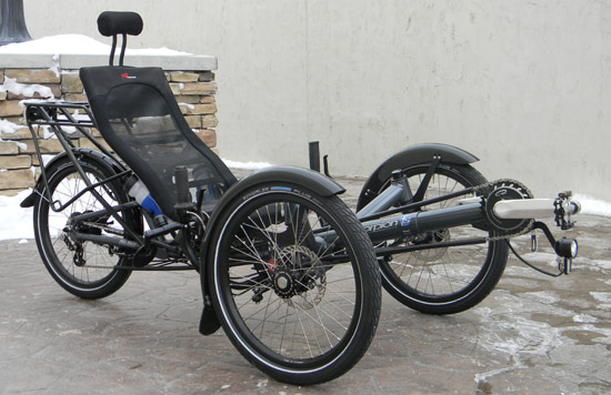 HP Velo Scorpion FS 20 Folding Recumbent Trike