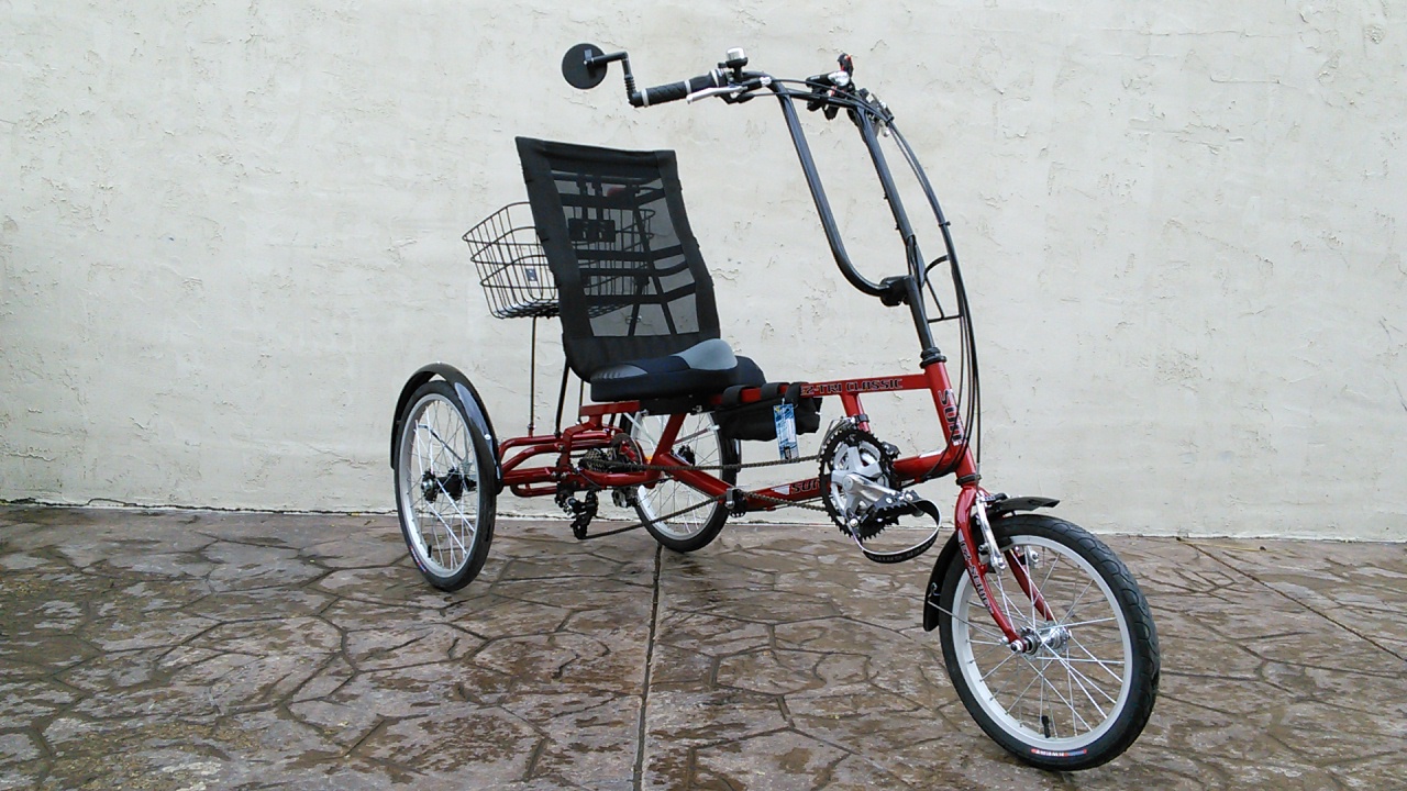 Sun EZ-Tri Classic SX Recumbent Delta Trike