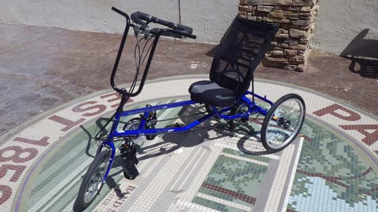 Sun EZ-Tri Classic SX Recumbent Delta Trike