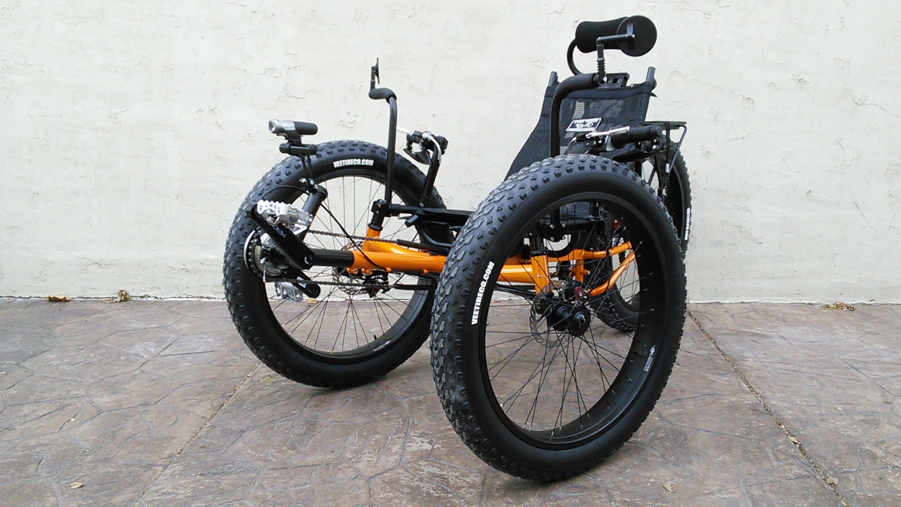 UTCustom Fat Tad Crawler Recumbent Trike