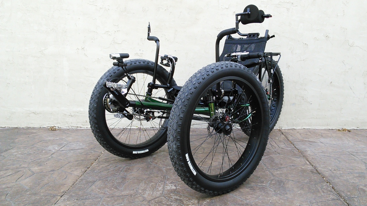 UTCustom Fat Tad Crawler Recumbent Trike