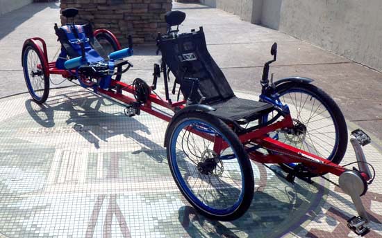 Utah Trikes American Tandem Quad