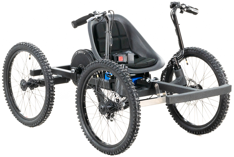 Crinkle Black NotAWheelchair Kid Rig