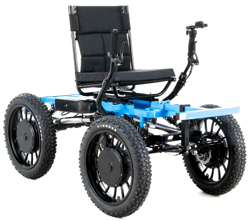 NOTAWHEELCHAIR BIG RIG - 4x4 Electric Suspension Quad