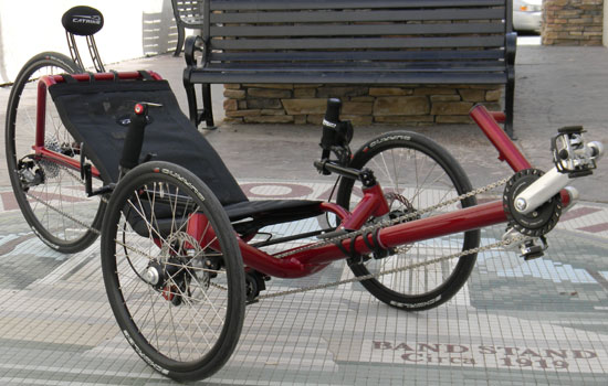 Catrike Expedition Recumbent Trike