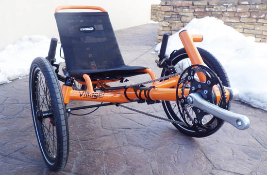 Catrike Villager Recumbent Trike