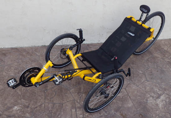 Catrike Expedition Recumbent Trike