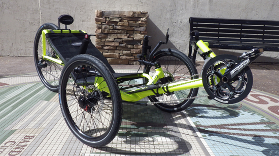 Catrike Expedition Recumbent Trike