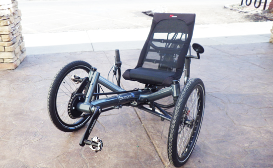 HP Velo Scorpion FS 20 Folding Recumbent Trike