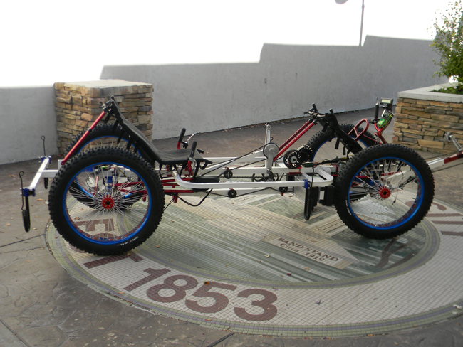 4 wheel bike with steering wheel