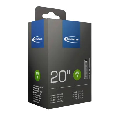 Schwalbe AV7 406 (20x1.5-2.5) Schrader Tube