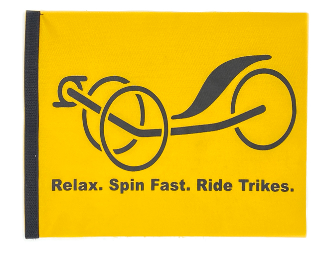 Utah Trikes Square Safety Flag