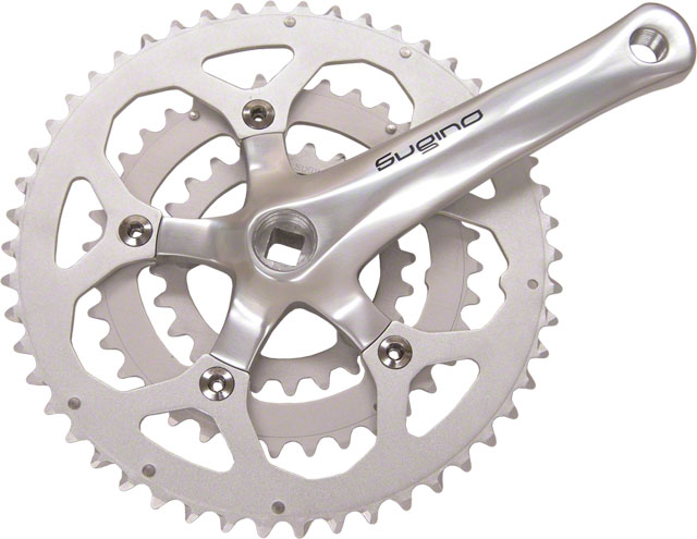 road triple crankset