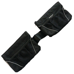 Smoky Mtn Saddlebag MINI PLUS - Elegant Black on Black