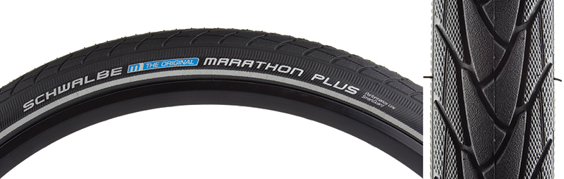 Amerikaans voetbal scherm Aanpassing Utah Trikes - Schwalbe Marathon Plus 28x1.75 (47-622) HS440 Tire