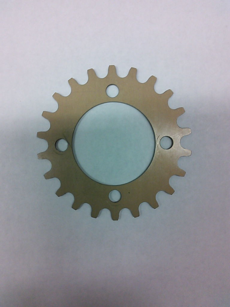 Drive Sprocket - 4-hole Rohloff Mount - 22T - 7075 Aluminum