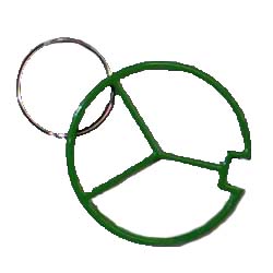 Catrike Boom Keychain - Green 6018