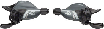 SRAM X7 3X10 Trigger Shifter Set Gray, Includes Handlebar Clamps