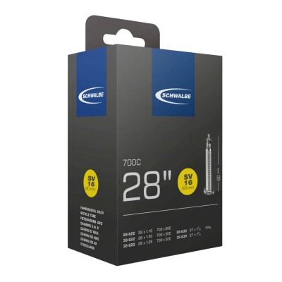 Schwalbe SV16 (700x28C-32C) Extra Long Presta Tube 60mm