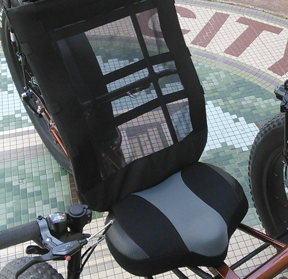 Complete Sun Gel/Mesh Two-Piece Comfort Seat Kit for EZ trikes
