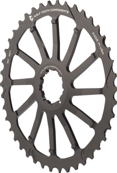 Wolf Tooth 42T GC Cog for SRAM 11-36 10-Speed Cassettes Black