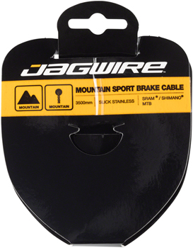 Jagwire Sport Brake Cable Slick Stainless 1.5x3500mm - Mountain Tandem 