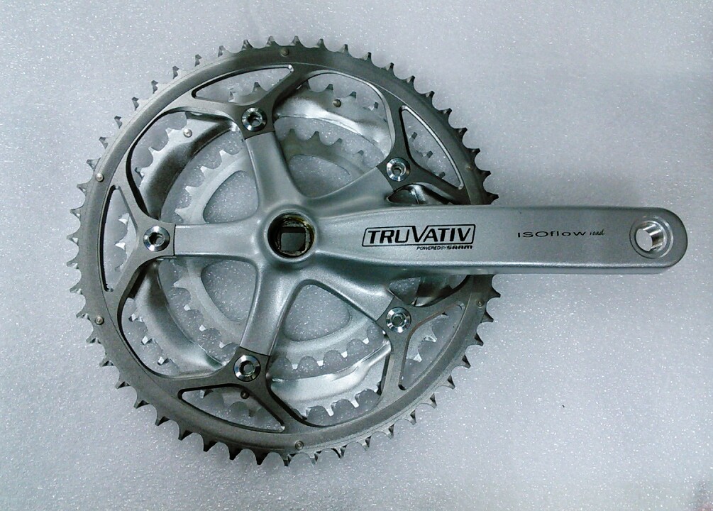 road triple crankset