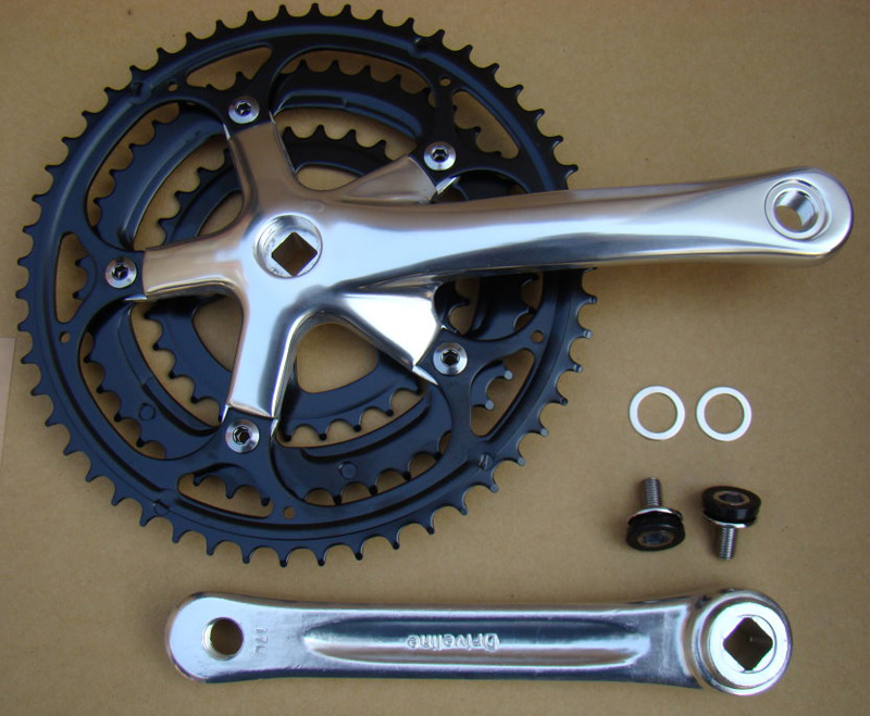 Sun Triple Crankset 170mm 52/42/30 w/bottom bracket