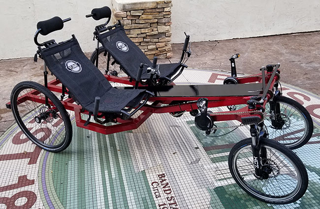 Utah Trikes - YUMI DLX - Recumbent Sociable Tandem