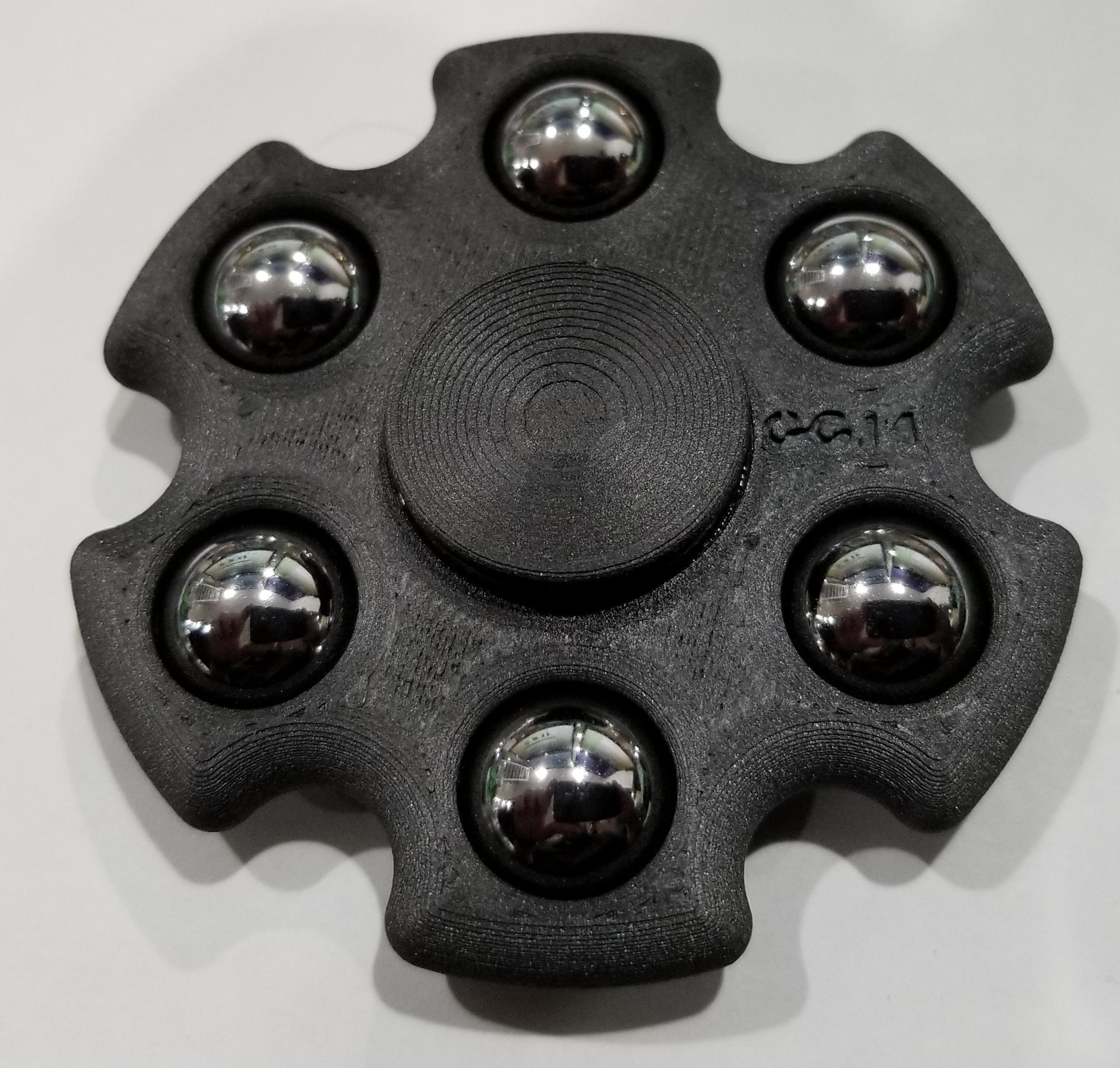 GG-14 Six Lobe 1/2in Ball Fidget Spinner
