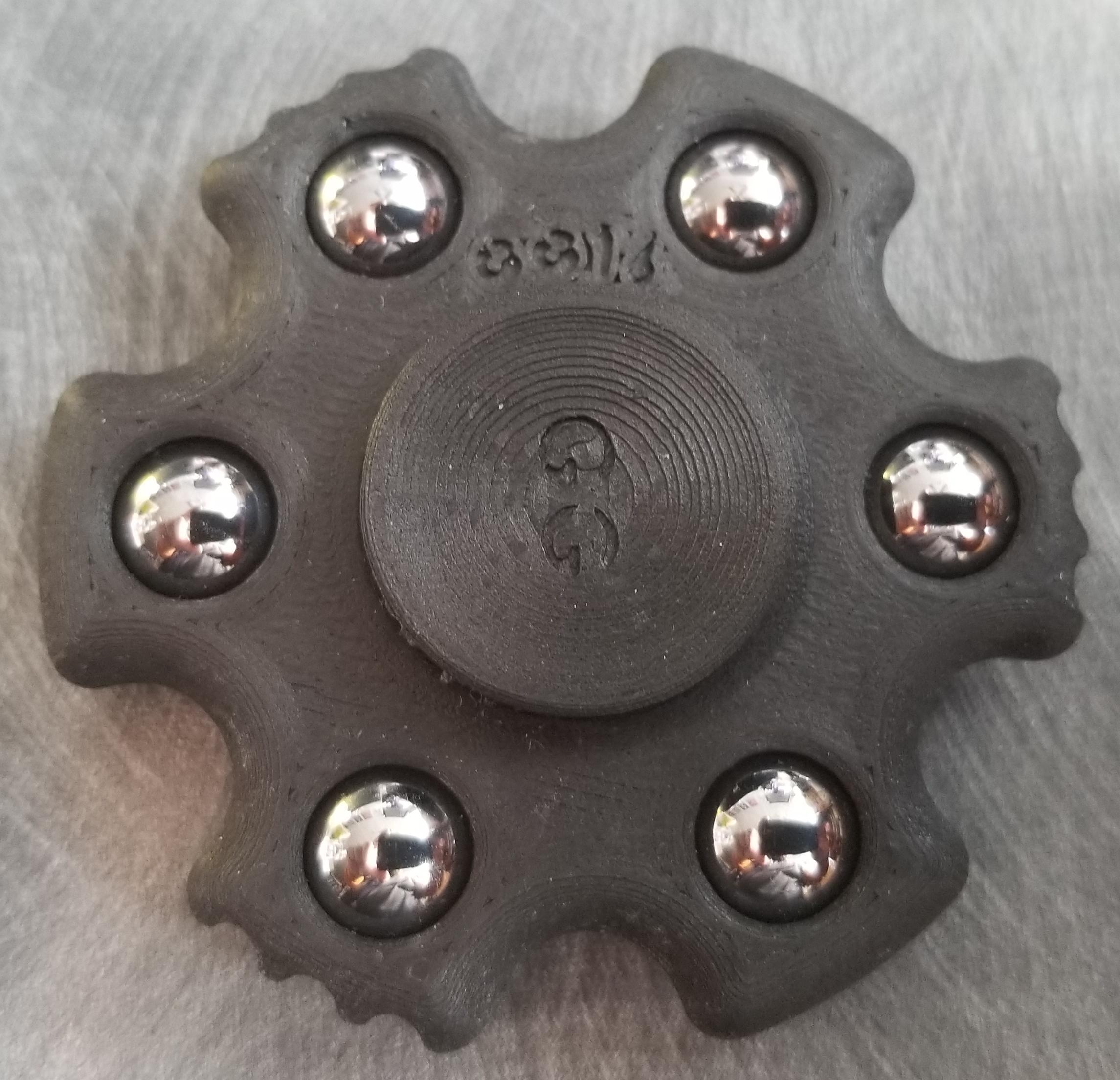 GG-16 Six Lobe 3/8in Ball Mini-Star Fidget Spinner
