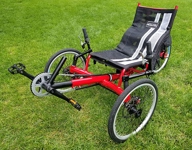 folding tadpole trike