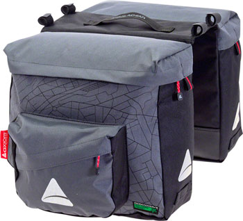 Axiom Seymour Oceanweave P25 Panniers - Gray/Black 