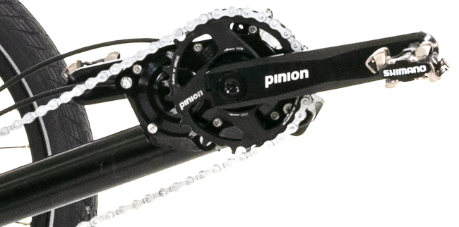 Pinion P1.18 18-Speed Upgrade - For Catrike (636% Gear Range)
