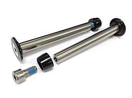 ICE Titanium Front Axles - Pair