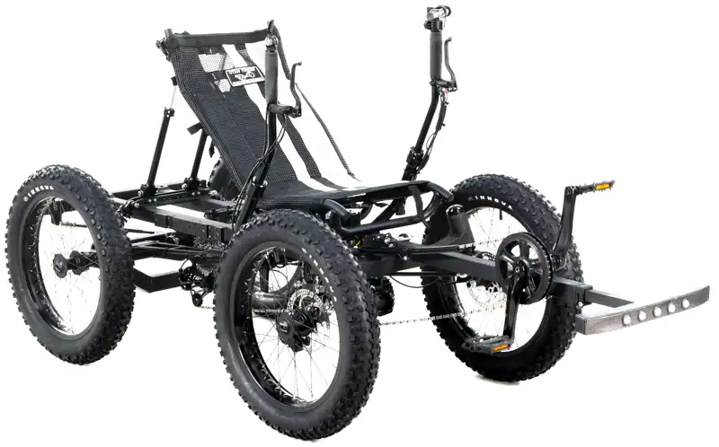Revolution eQuad RWD RS - Pedal-Electric Hybrid Recumbent Quad