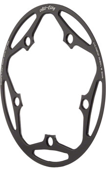 All-City Cross Wizard Chainring Guard 44t x 130mm - Black