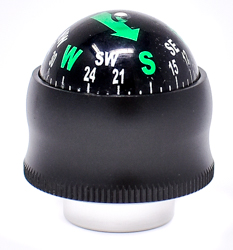 Compass Headset Top Cap - Black 