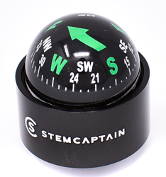 Stem Captain - Headset Compass Black 