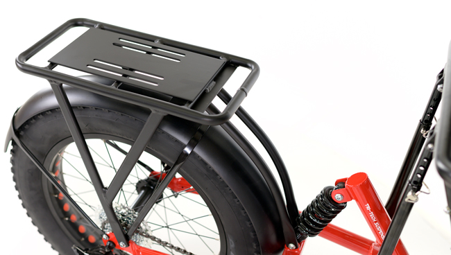 Heavy duty bike cargo rack discount