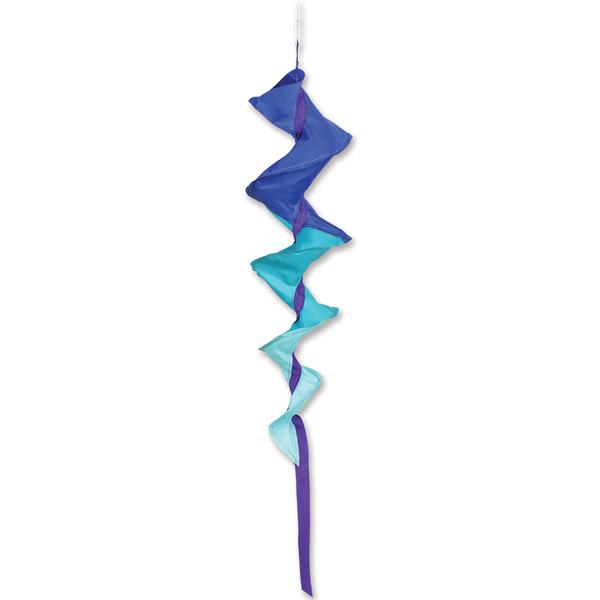 Small Fusilli Spinning Windsock - Blue Flag