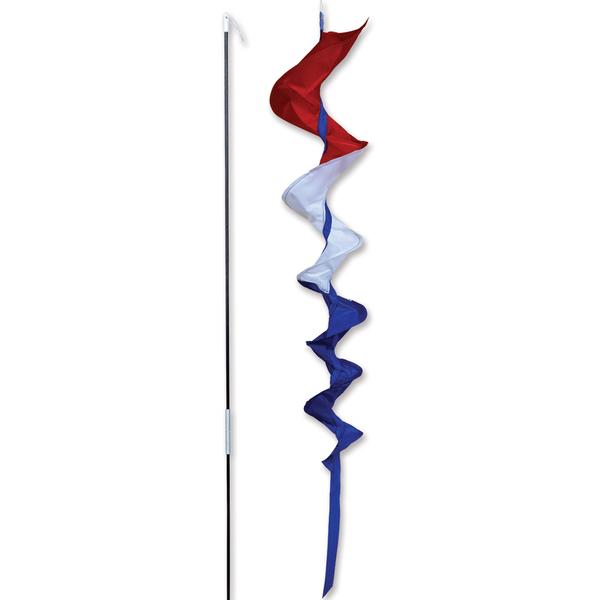 Medium Fusilli Spinning Windsock - Patriotic Flag