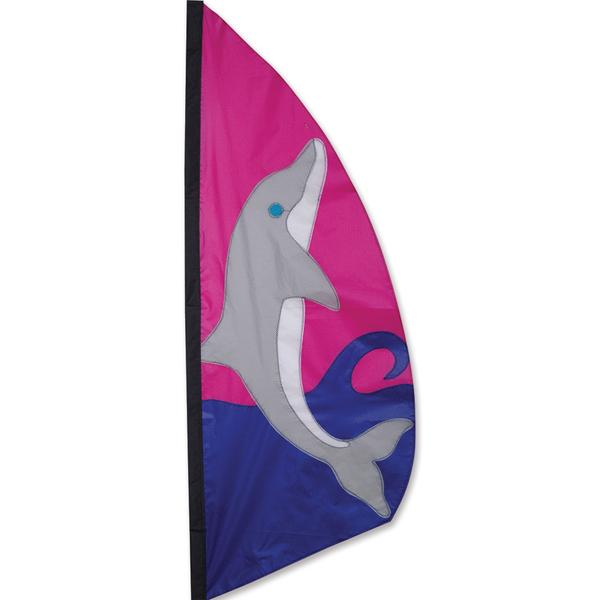 Feather Banner - Dolphin Flag