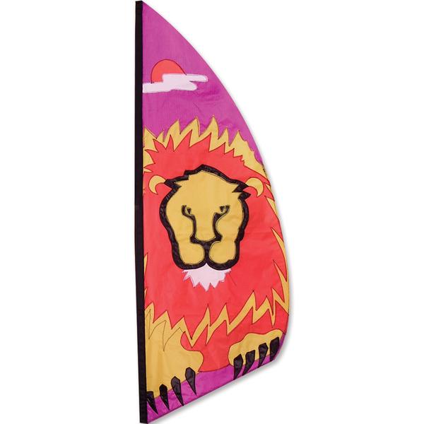 Feather Banner - Lion Flag