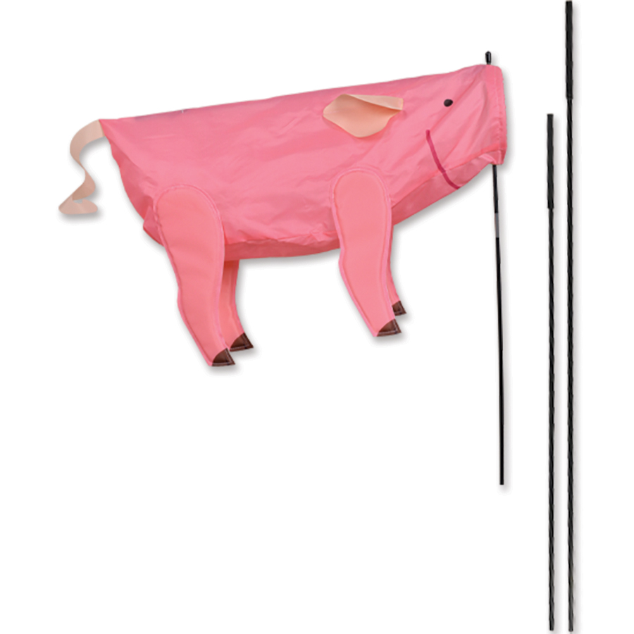 Windicator - Pig Recumbent Bike Flag