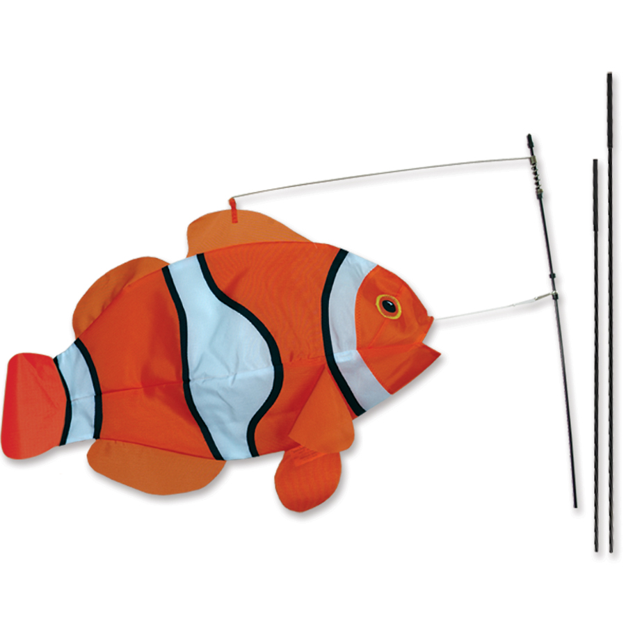 Swimming Fish - Clownfish Flag