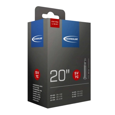 Schwalbe SV7C Extra Light Presta Tube 40mm